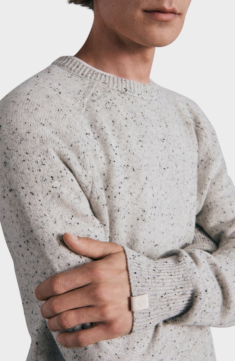 rag & bone Harlow Donegal Wool & Cashmere Sweater, Alternate, color, 