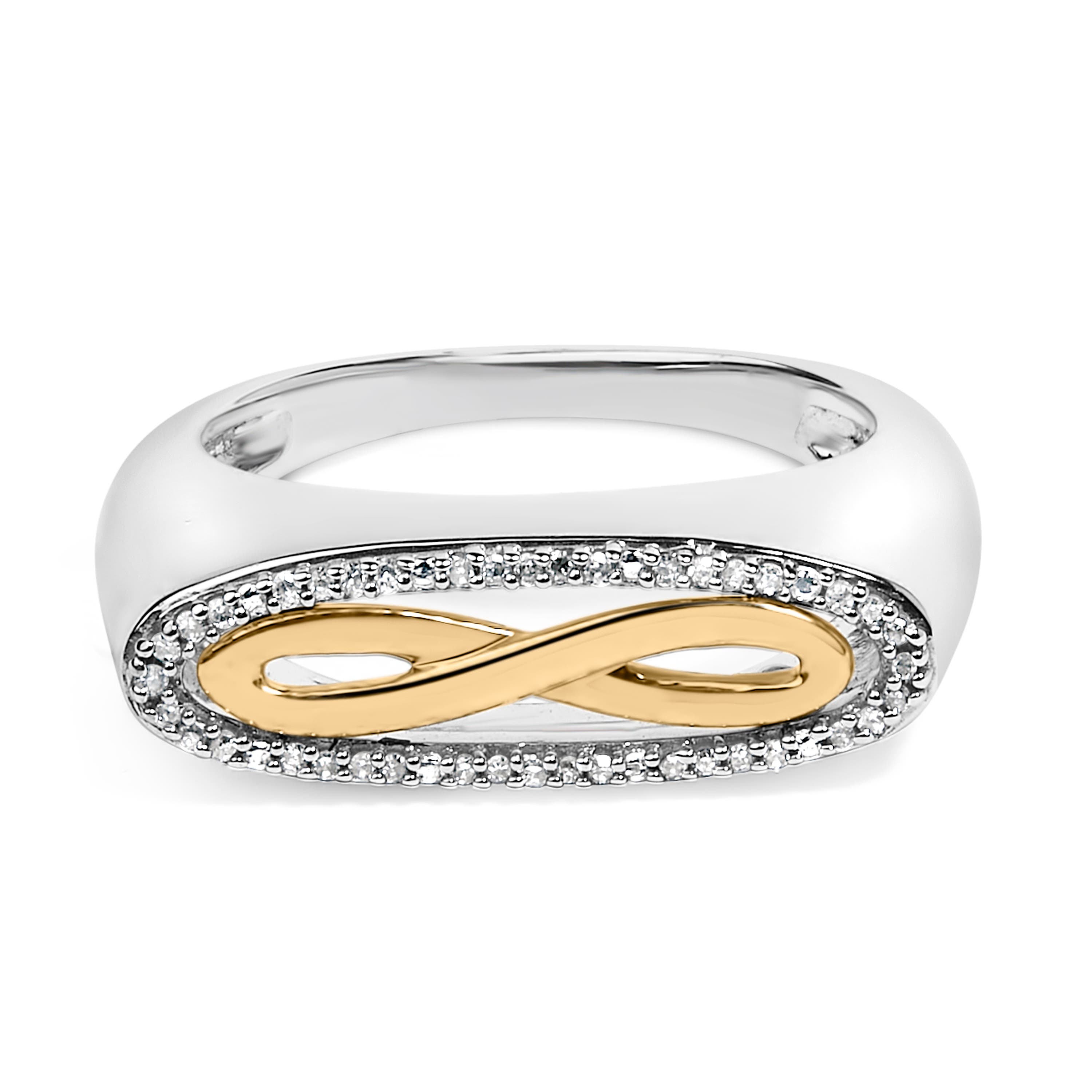 selected Yellow Gold over Silver