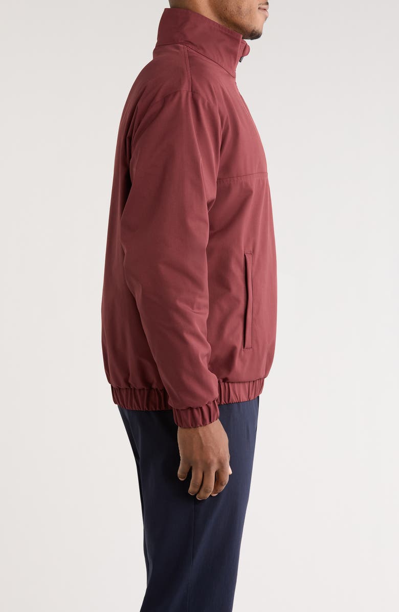 Malbon Golf Noah Quarter Zip Pullover, Alternate, color, Red Mahogany