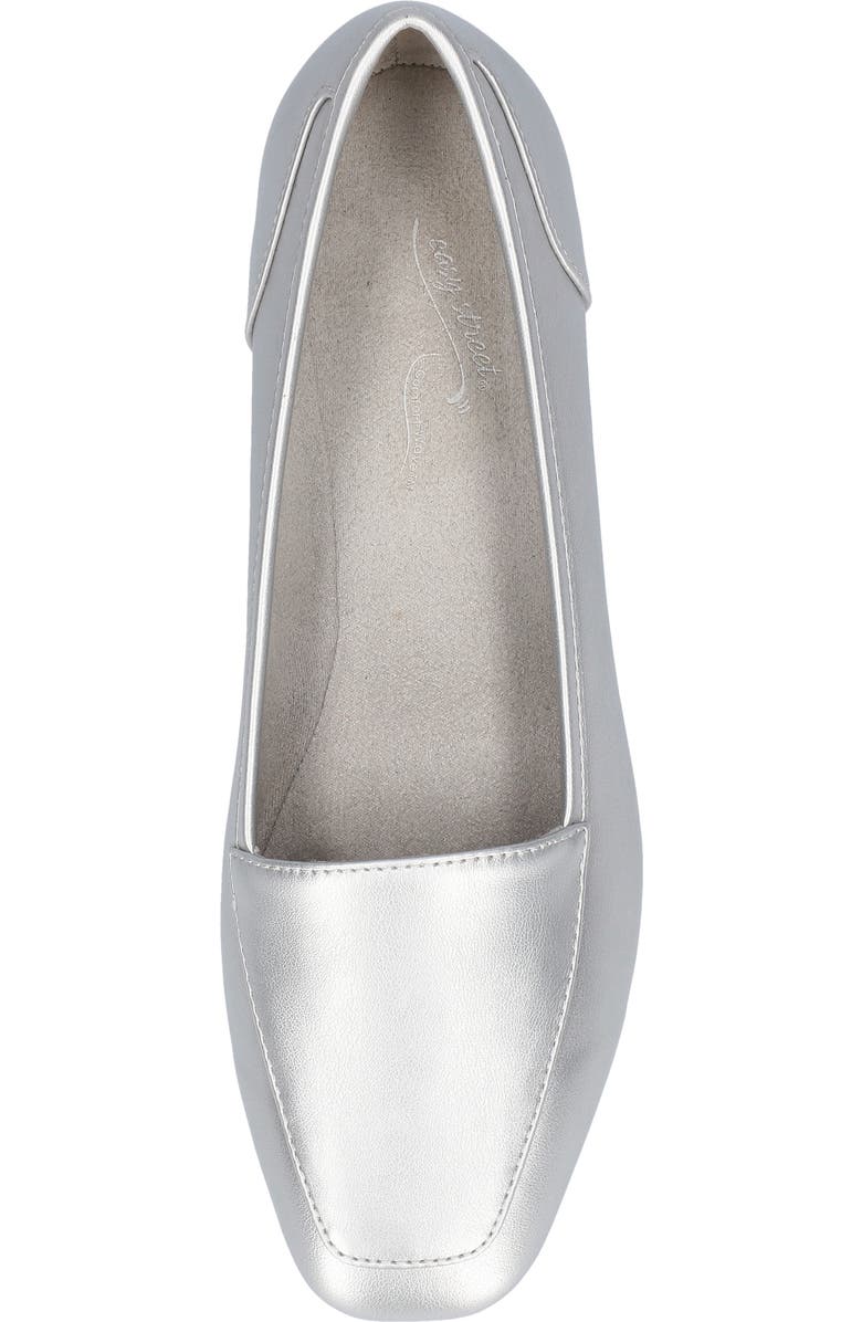 EASY STREET Thrill Loafer - Multiple Widths Available, Alternate, color, Silver