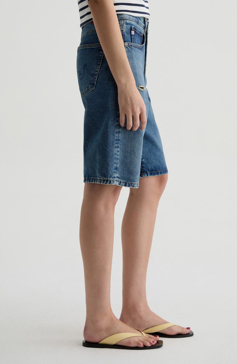AG Thalia Denim Bermuda Shorts, Alternate, color, 11 Years Enrich