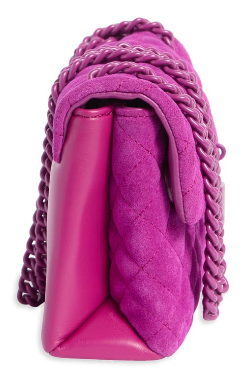 Kurt Geiger London Mini Brixton Lock Crossbody Bag In Pink