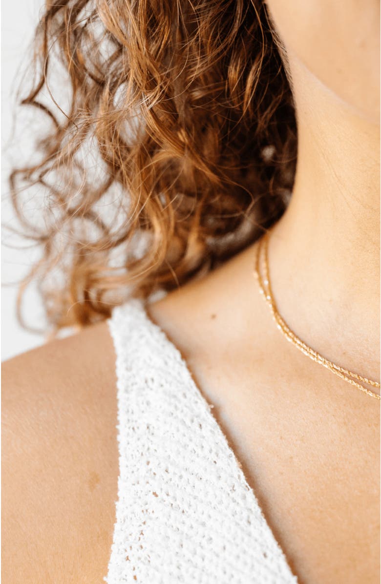 MADE BY MARY 14k Tornado Necklace, Alternate, color, 14K Solid Gold