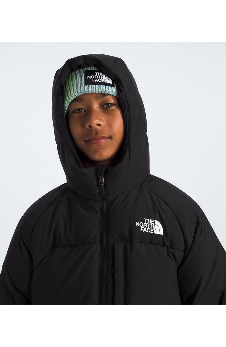 The North Face Kids' North 600-Fill-Power Down Hooded Jacket, Alternate, color, Tnf Black