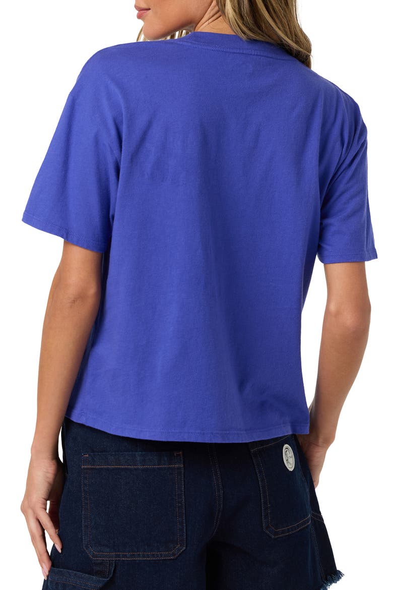 Board Embroidered T-shirt, Alternate, color, ROYAL BLUE