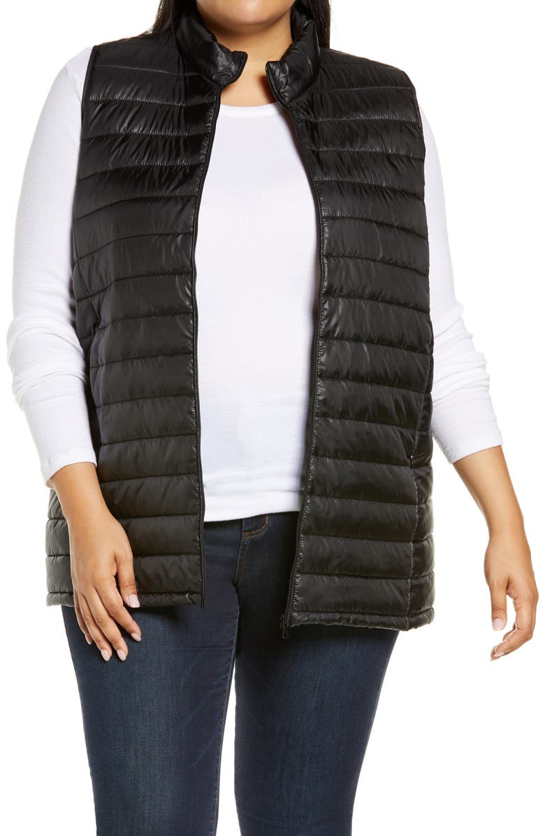 Bobeau Quilted Puffer Vest, Main, color, 