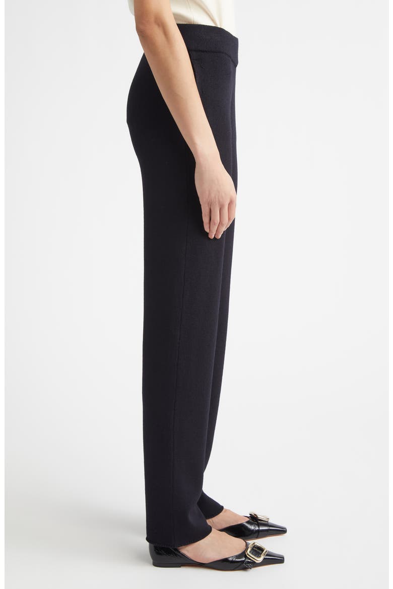 Legacy Isabel Knit Pants, Alternate, color, BLACK