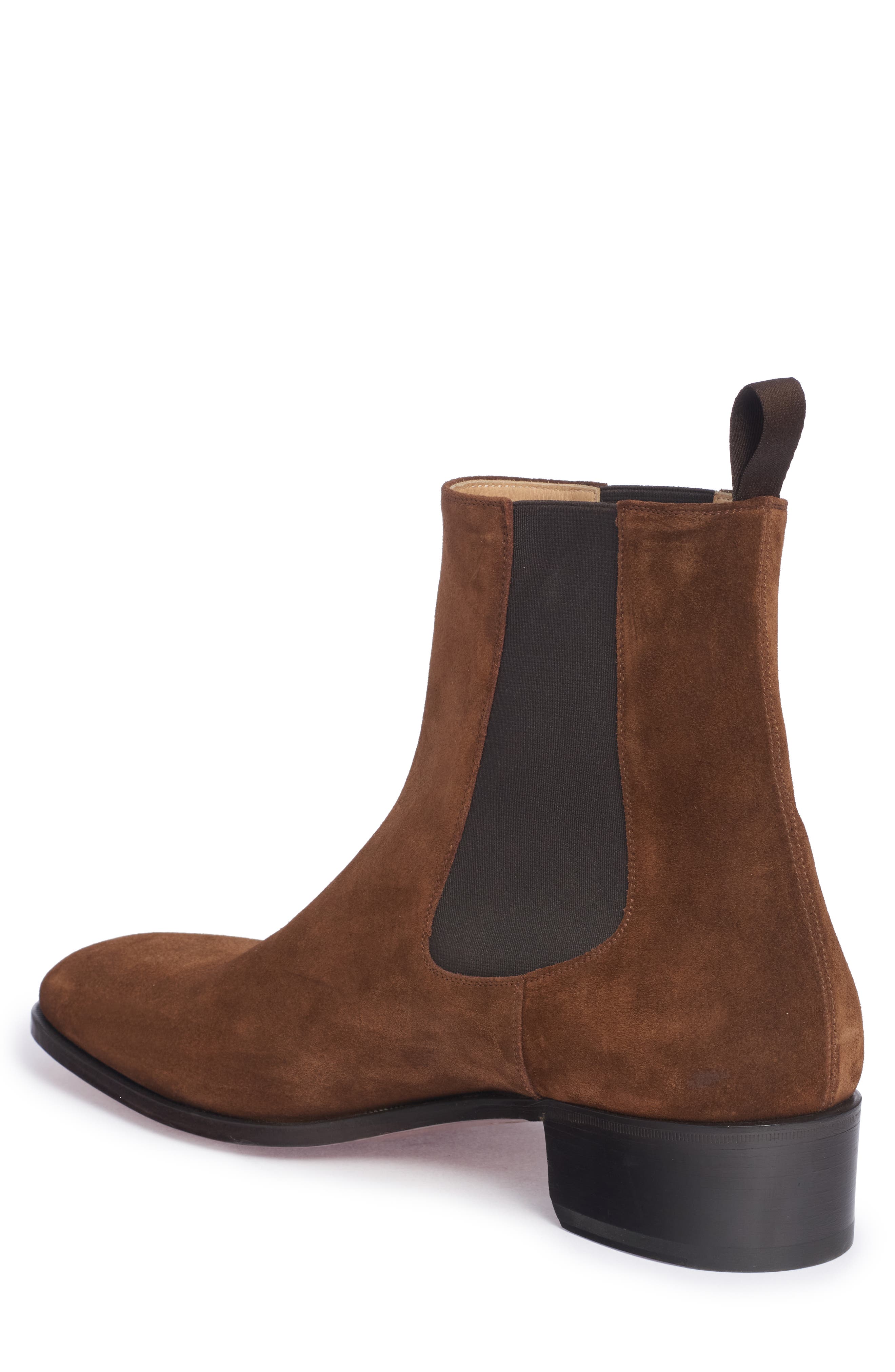 TOM FORD Alec Chelsea Boot, Alternate, color, Burnt