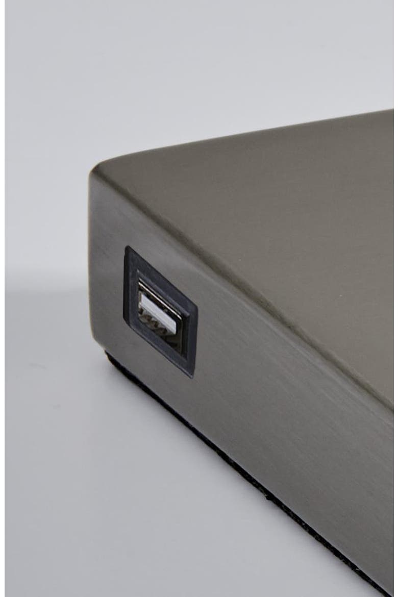 Esquire LED Desk Lamp, Alternate, color, BRUSHED STEEL