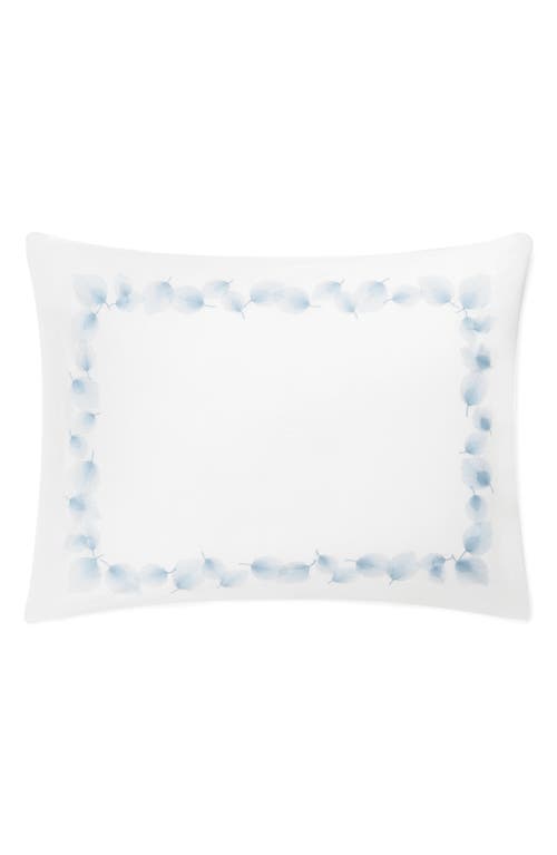 Matouk Feather Embroidered Pillow Sham