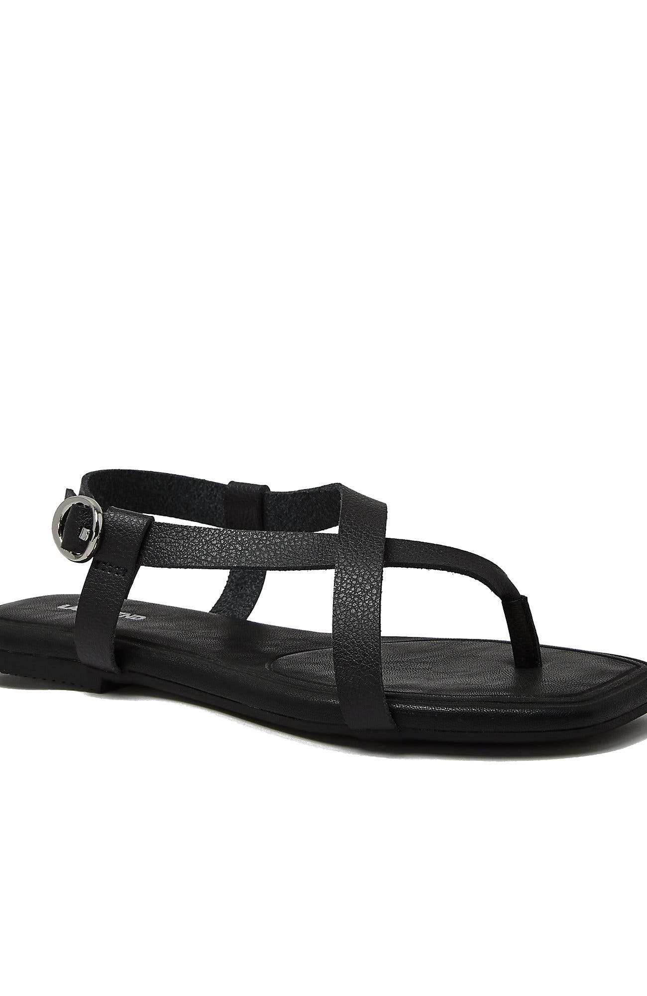 Lands' End Essential Strappy Flat Sandals, Main, color, 