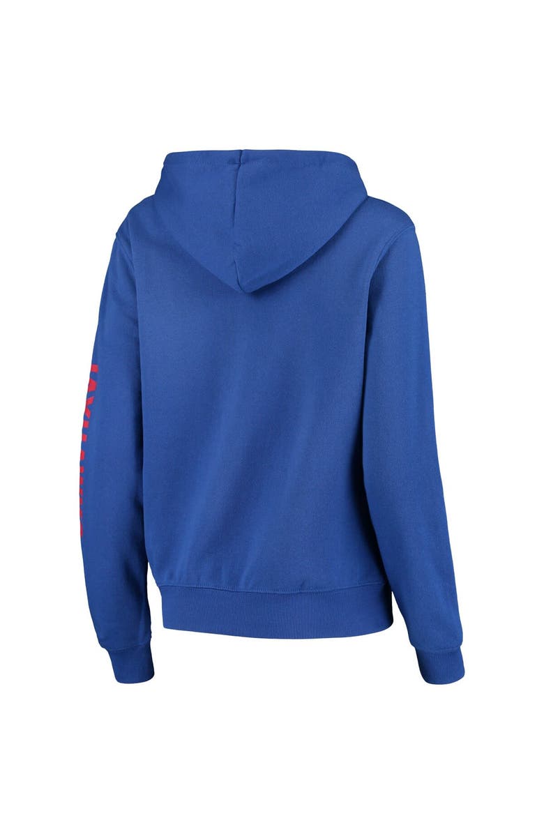 COLOSSEUM Women's Colosseum Royal Kansas Jayhawks Loud and Proud Pullover Hoodie, Alternate, color, Royal