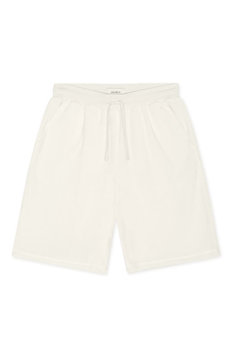 Sully Cotton Towelling Shorts, Alternate, color, LIGHT IVORY
