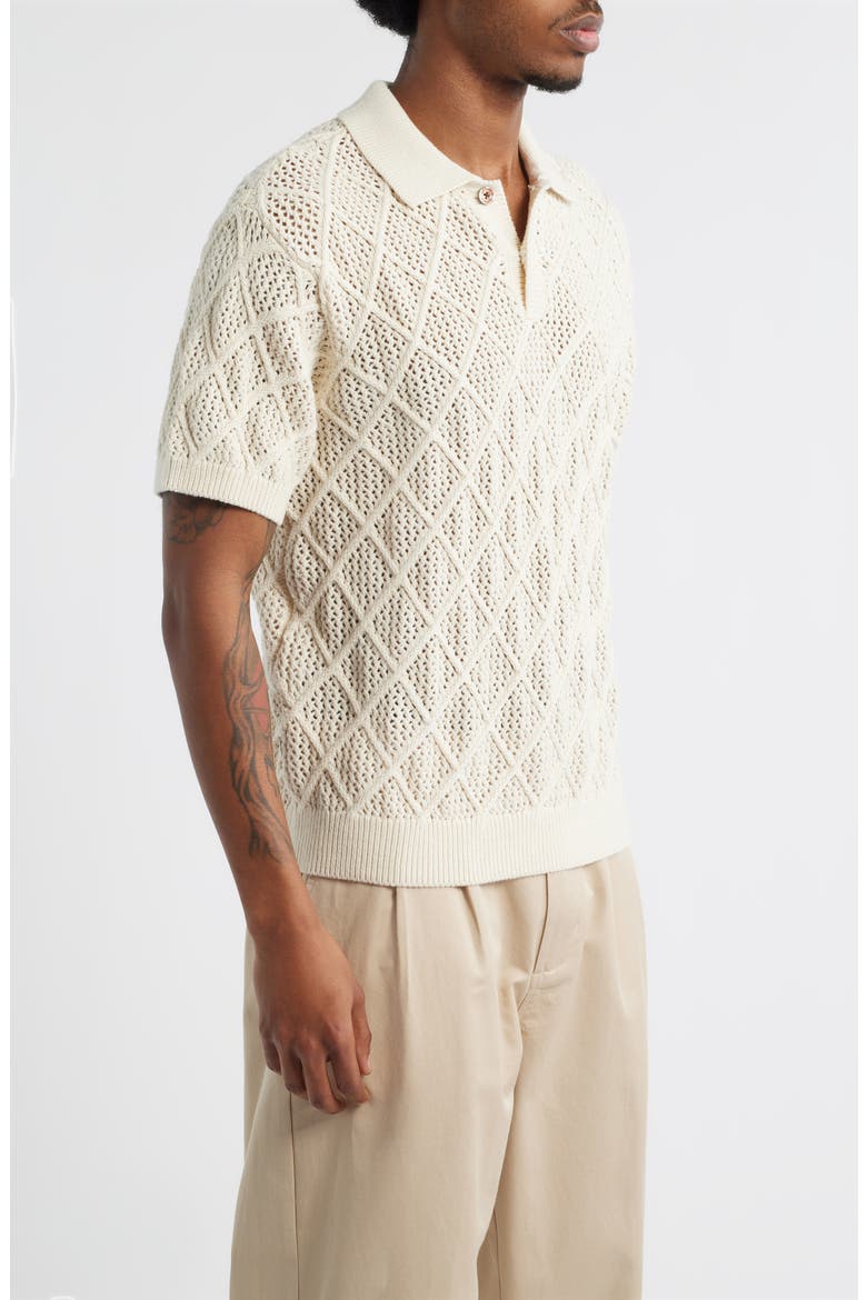 Eryk Polo Sweater, Alternate, color, BIRCH