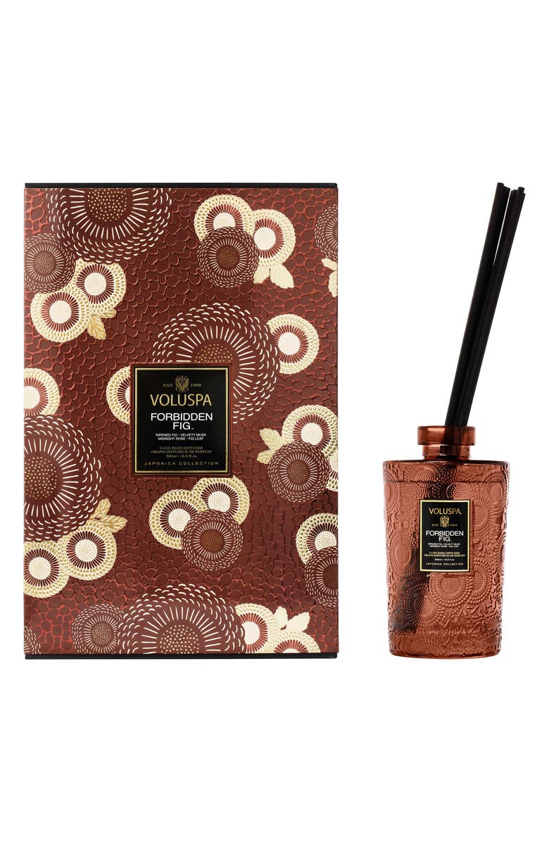 Voluspa Forbidden Fig Luxe Reed Diffuser, Alternate, color, Forbidden Fig