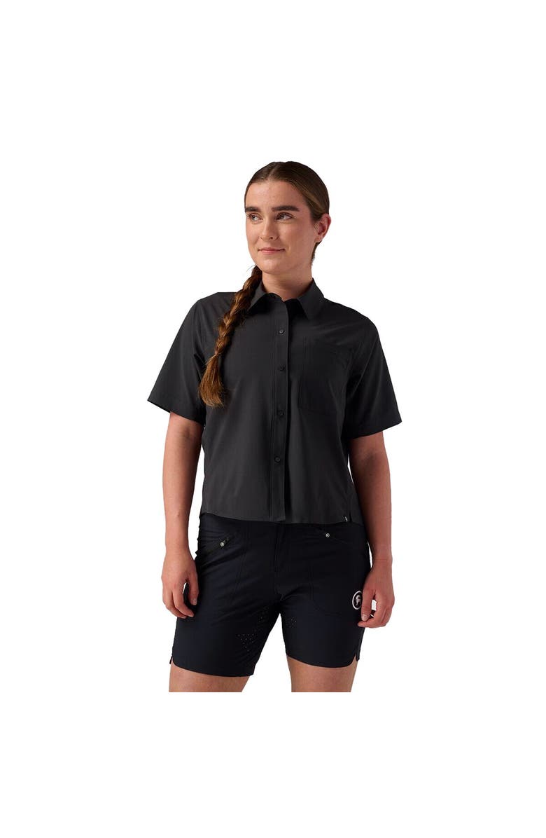 Backcountry Slickrock Short-Sleeve Button-Up Jersey - Women's, Alternate, color, Black