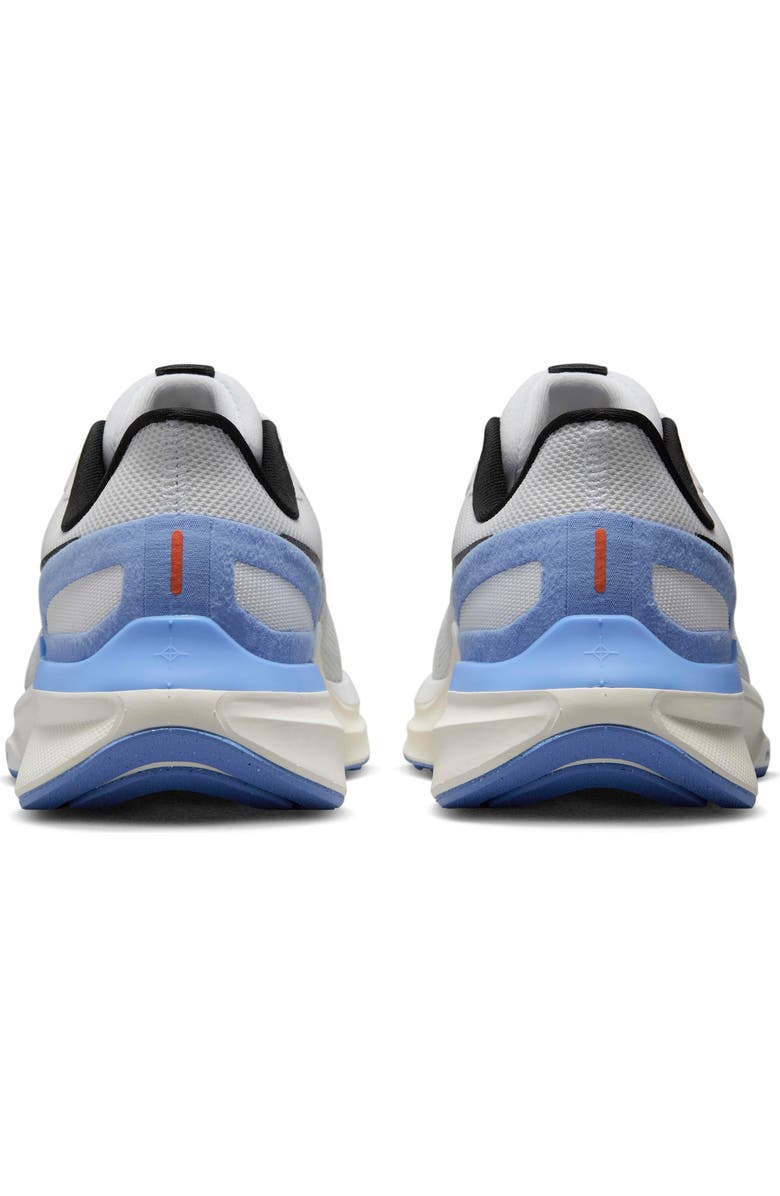 Nike Air Zoom Structure 25 Road Running Shoe, Alternate, color, White/ Royal/ Platinum/ Black