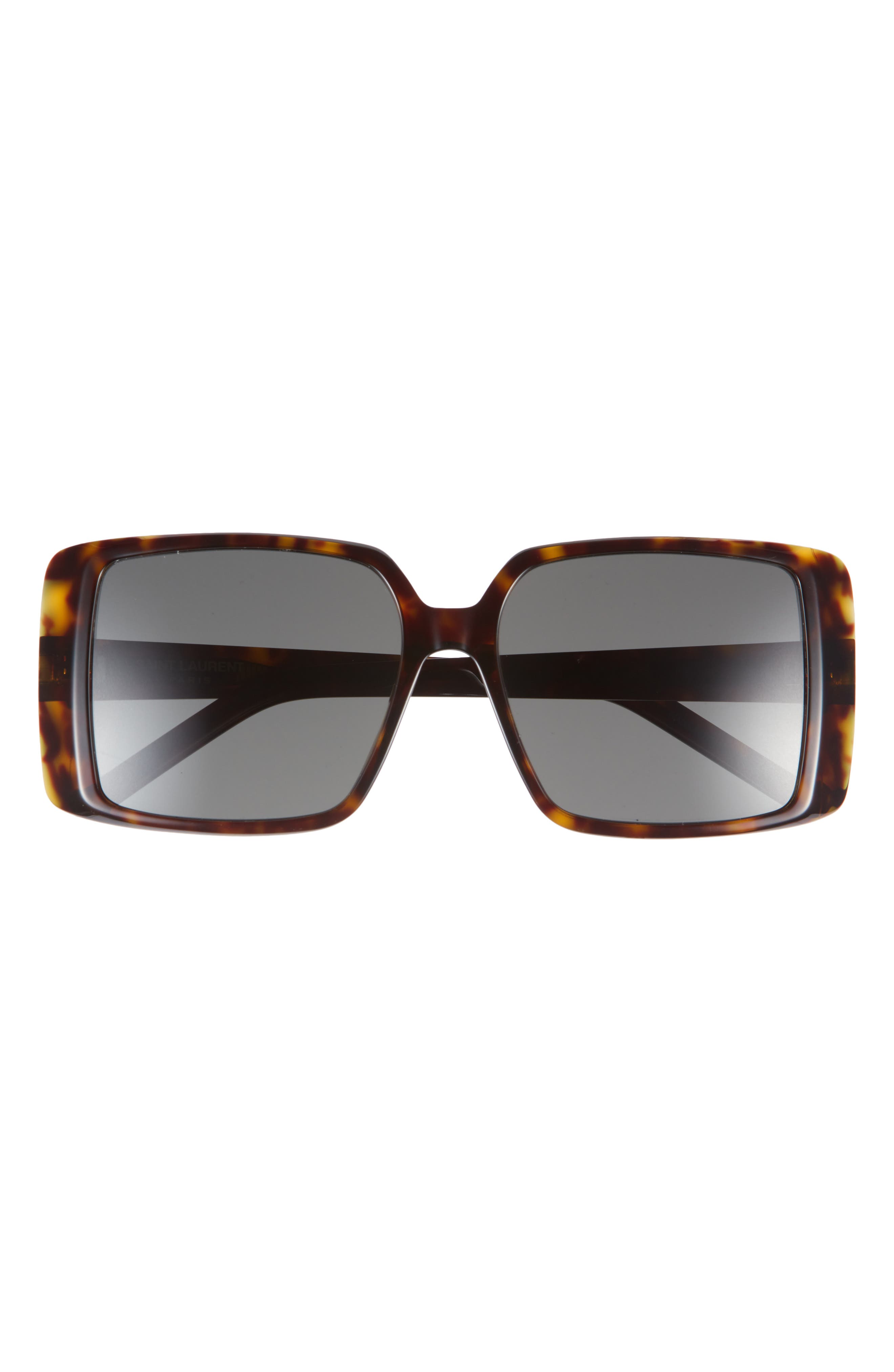 Saint Laurent 56mm Rectangular Sunglasses