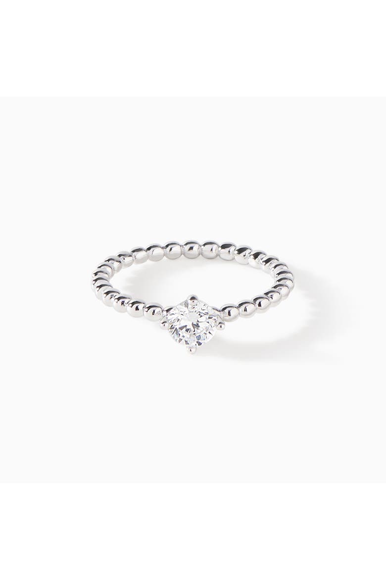 The Eve Ring, Main, color, Sterling Silver/White CZ