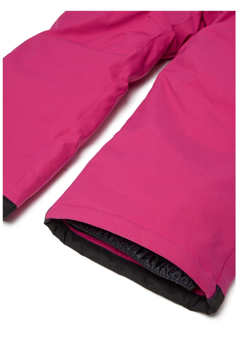 Kids' Waterproof Ski Pants, Alternate, color, PINK