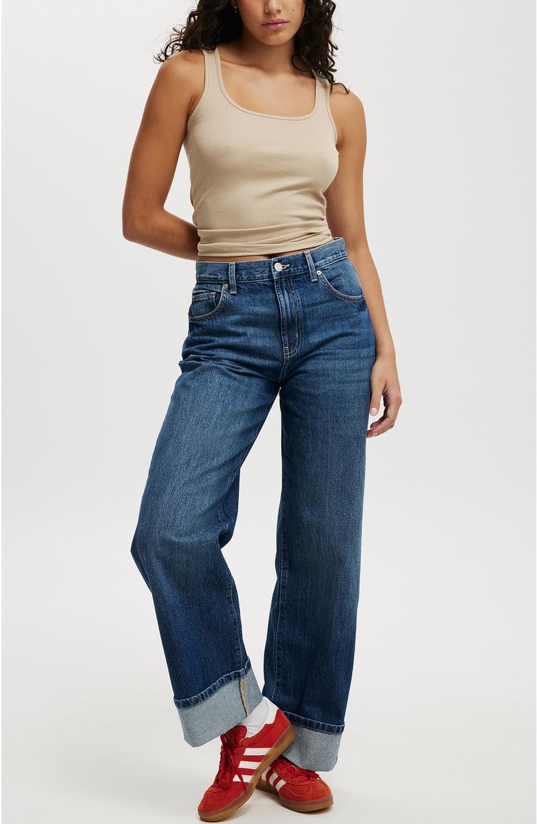 Cotton On Women's Loose Cuff Jean, Alternate, color, 