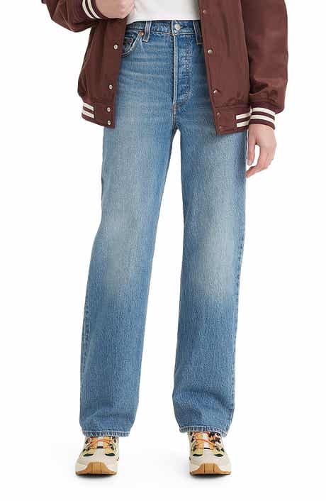 Levi's Ribcage High Waist Straight Leg Jeans