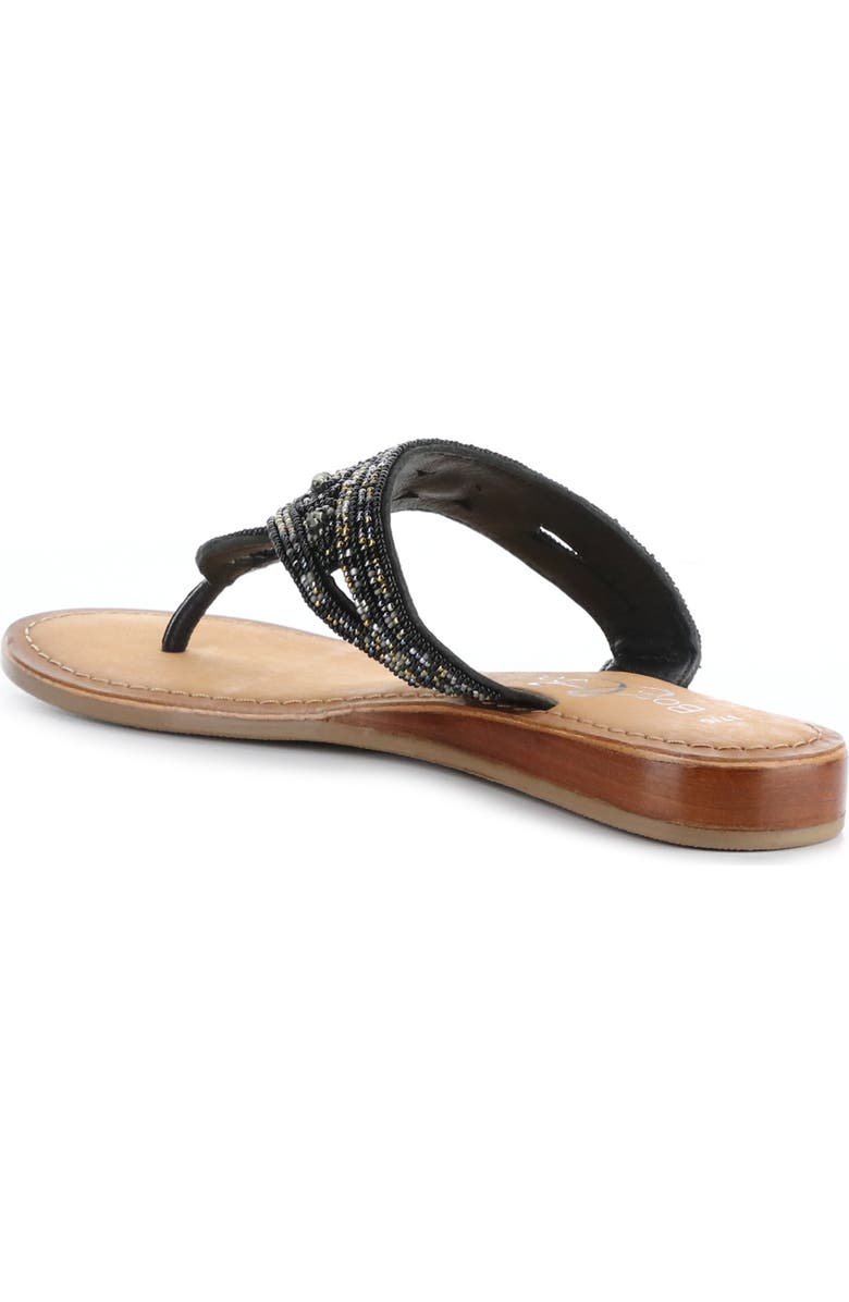 Bos. & Co. Jilly Beaded Flip-Flop, Alternate, color,