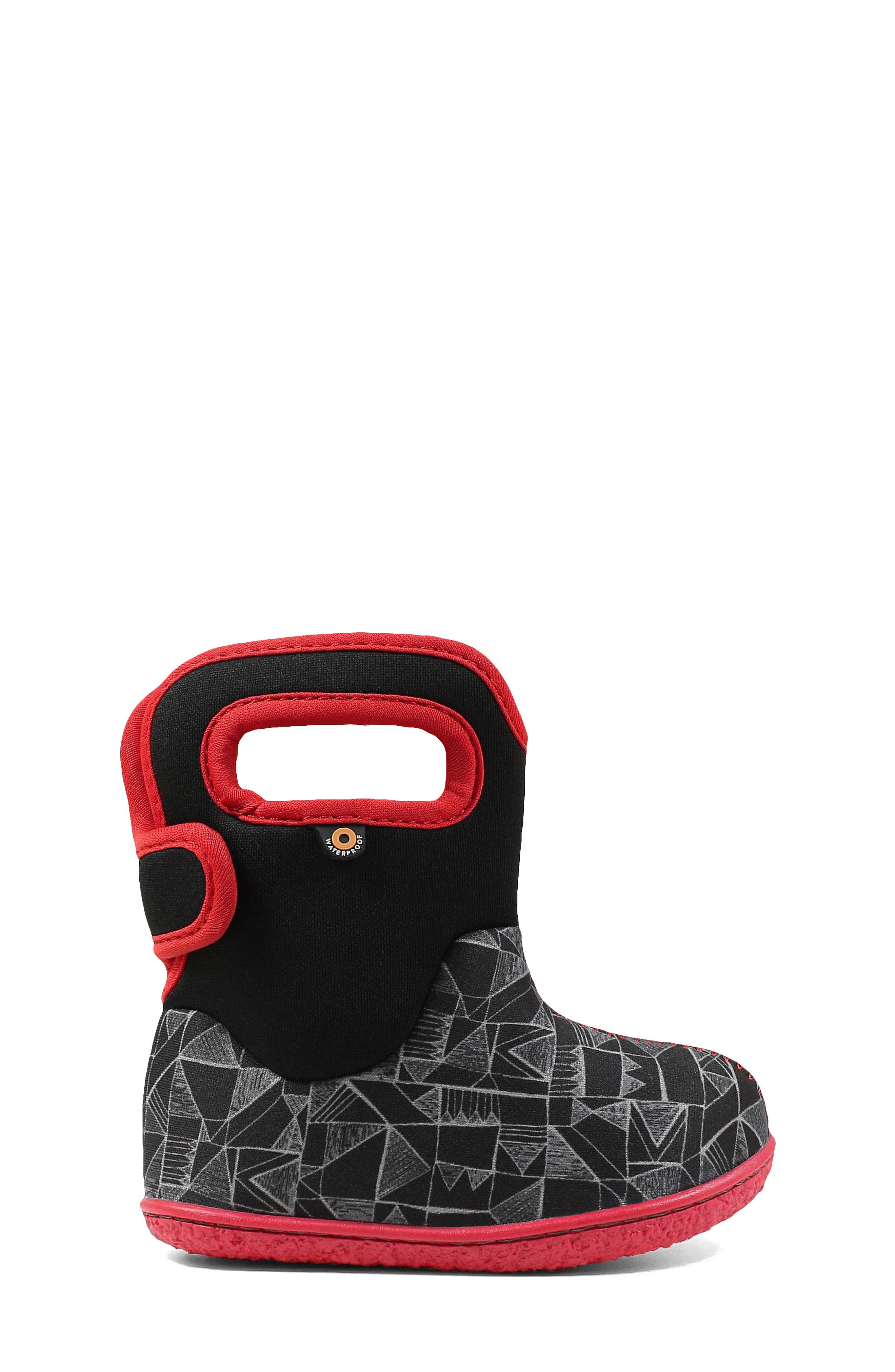 Bogs Baby Bogs Geo Maze Insulated Waterproof Boot, Alternate, color, 