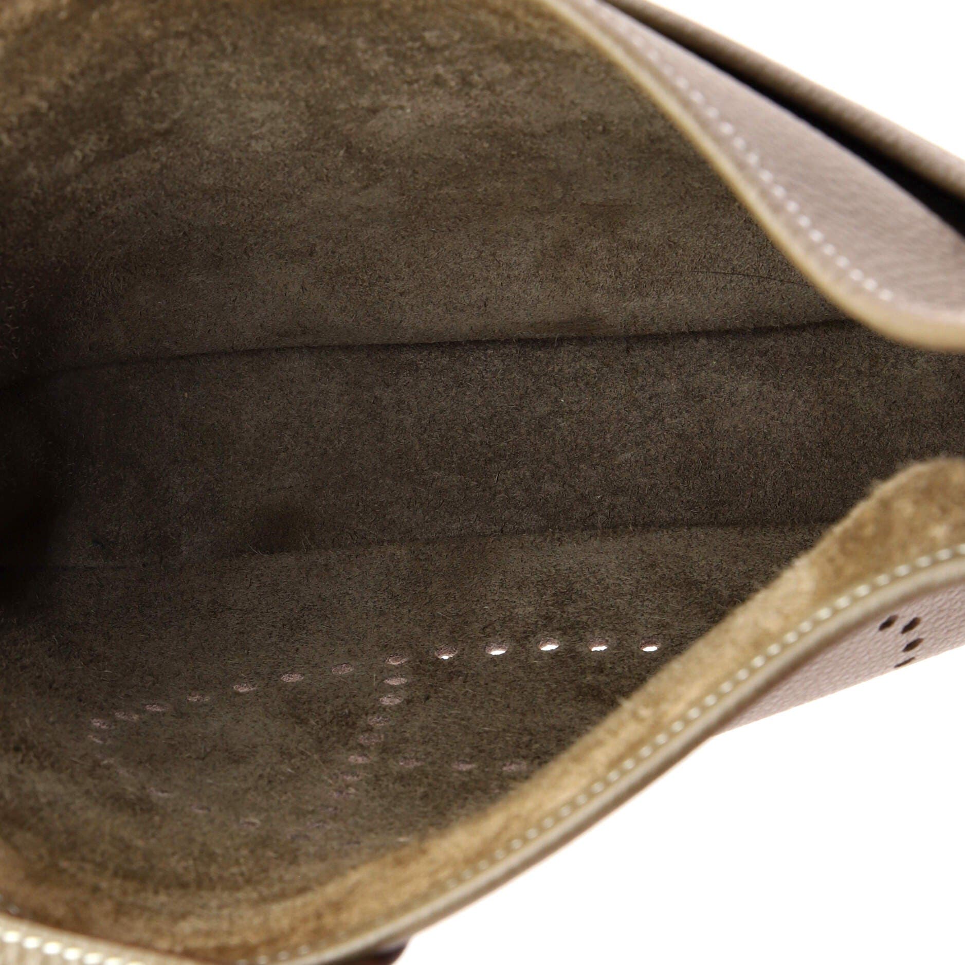 Pre-Owned Hermes Evelyne Bag Gen III Clemence PM, Alternate, color, Etoupe