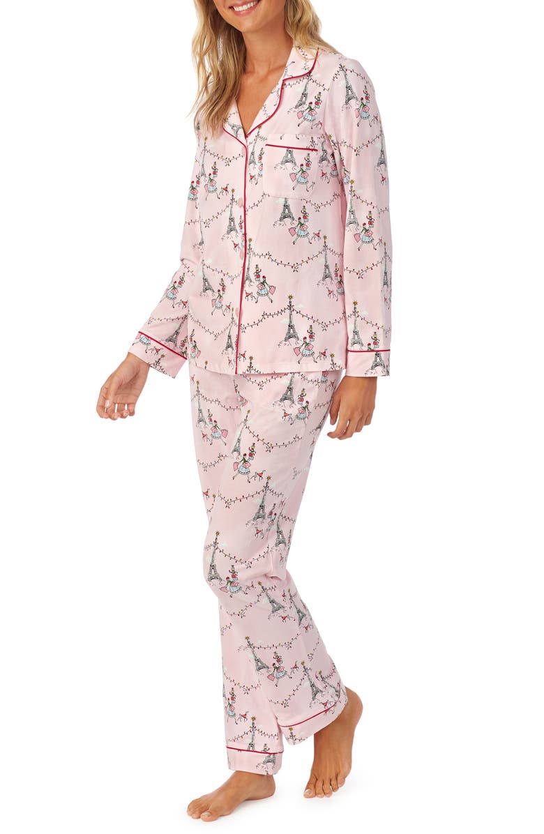BedHead Pajamas Holiday Print Classic Pajamas, Alternate, color, 