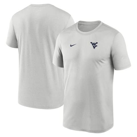 Men's Nike Gray West Virginia Mountaineers 2025 Sideline Small Logo Legend Performance T-Shirt