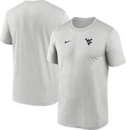 Nike Men's Nike Gray West Virginia Mountaineers 2025 Sideline Small Logo Legend Performance T-Shirt
