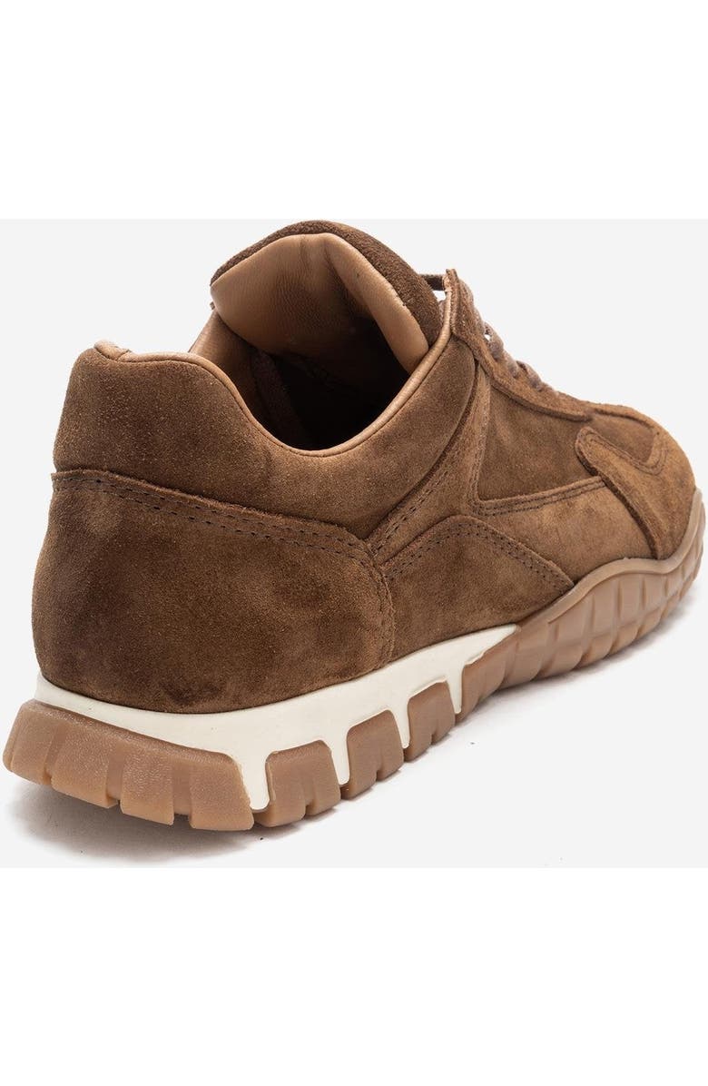 Forever & Always Shoes Lars Leather Sneaker, Alternate, color, Cognac Suede