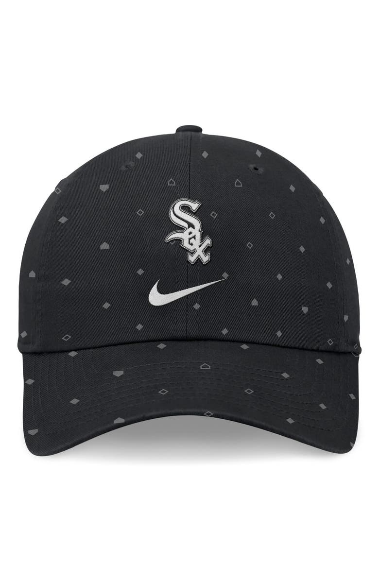 Nike Men's Nike  Black Chicago White Sox Primetime Print Club Adjustable Hat, Alternate, color, 