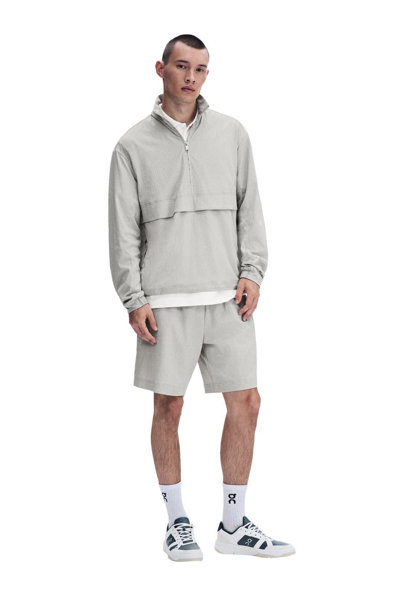 Courtside Half Zip Pullover, Alternate, color, BRUME