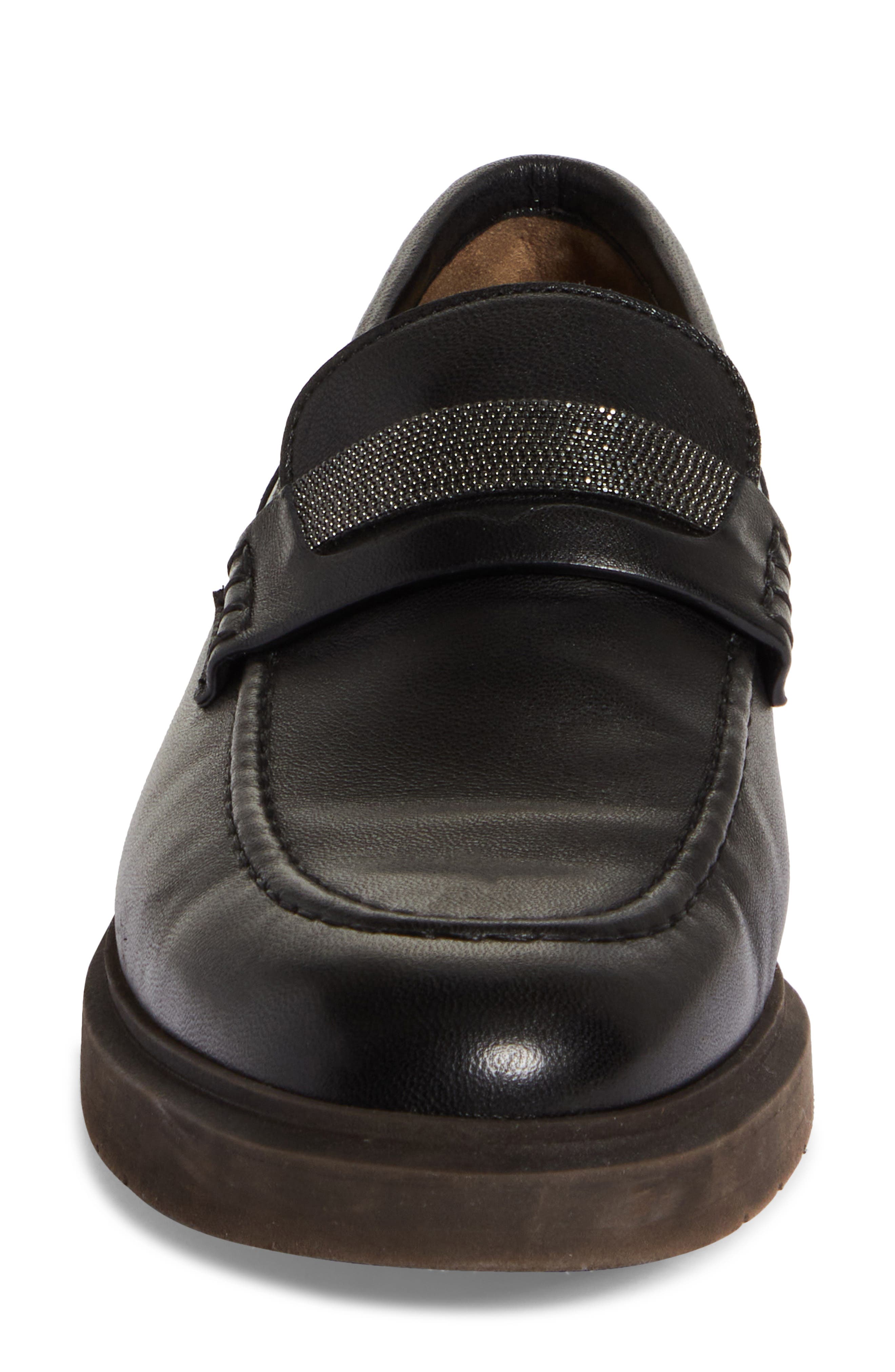 Brunello Cucinelli Monili Penny Loafer, Alternate, color, 