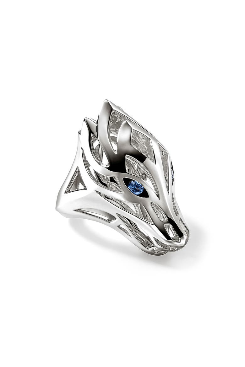 Naga Ring, Main, color, SILVER