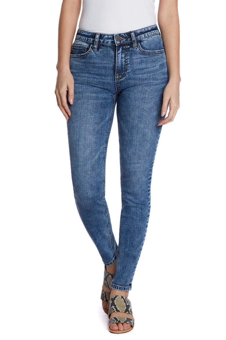 Low Rise Skinny Jeans, Main, color, OLD BLUE