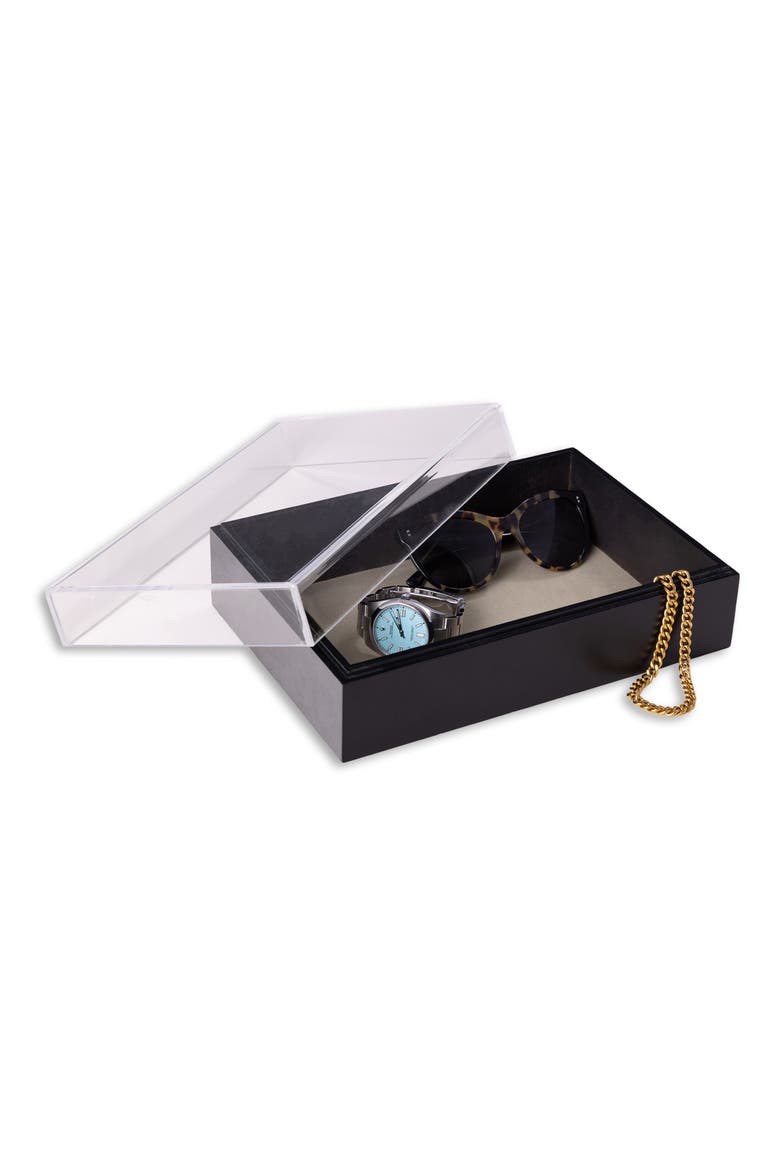 Arno Storage Valet, Alternate, color, BLACK