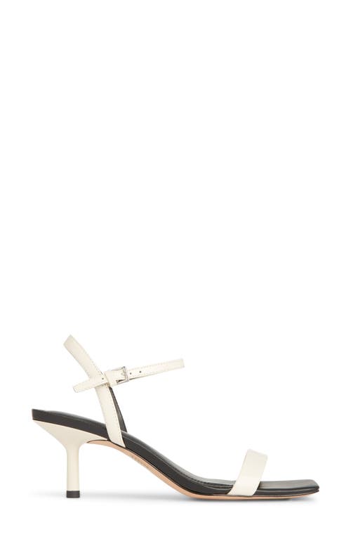Nordstrom Sydney Ankle Strap Sandal In Ivory Vanilla