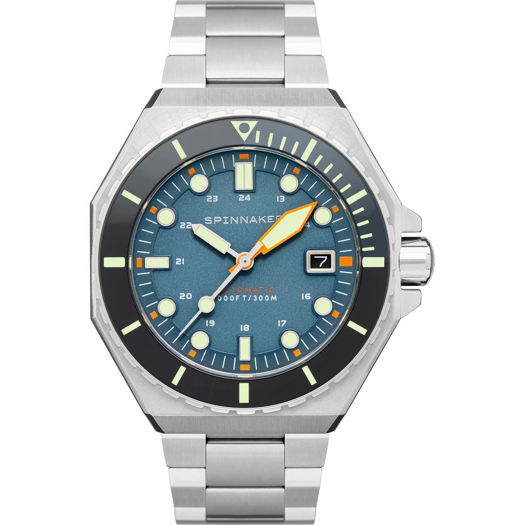 SPINNAKER Dumas Automatic Bracelet Watch, 44mm in Blue  product