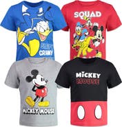 Disney Mickey Mouse & Friends 4-Pack T-Shirts