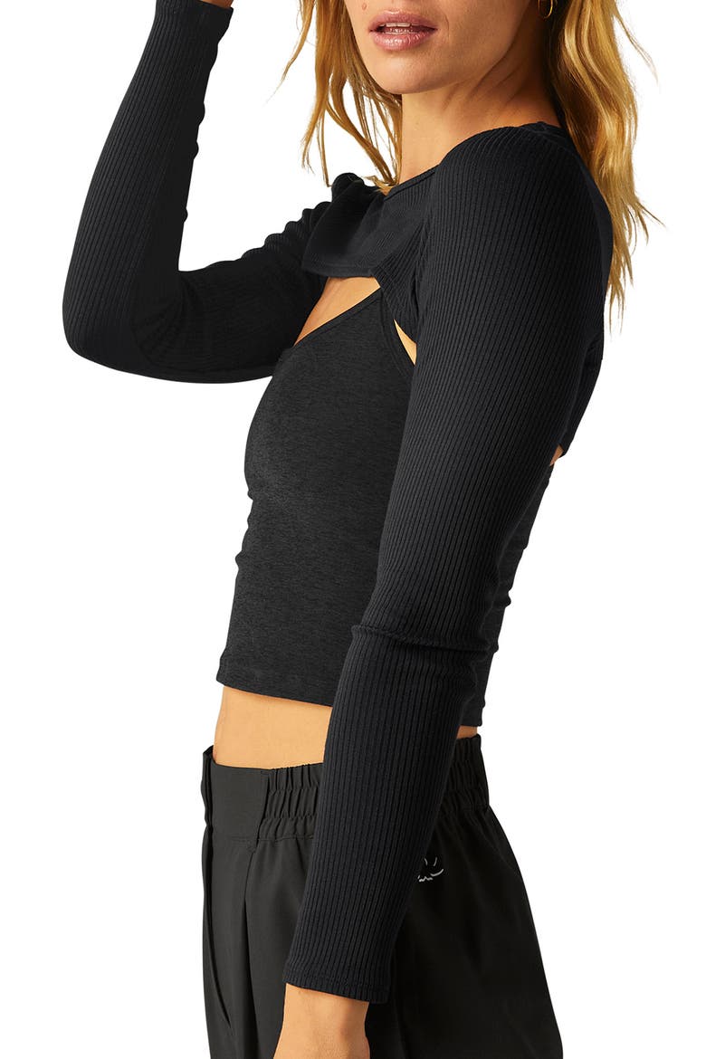 Formation Shrug, Alternate, color, BLACK