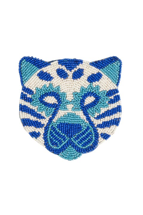 Dadri Beaded Coaster Tiger 4 In