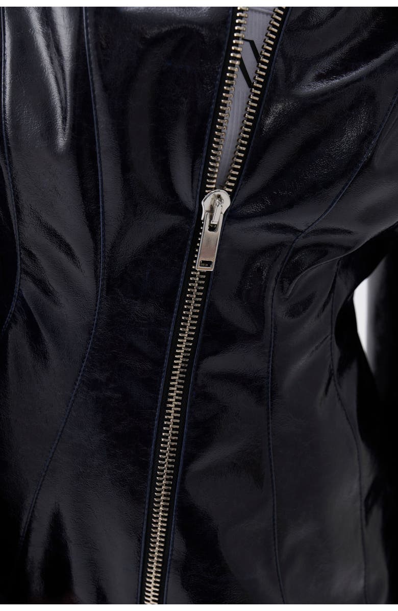 Nocturne Faux Leather Jacket, Alternate, color, 