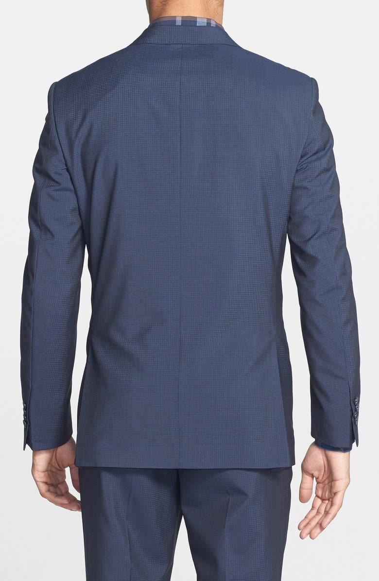 Michael Kors Trim Fit Wool Suit, Alternate, color,