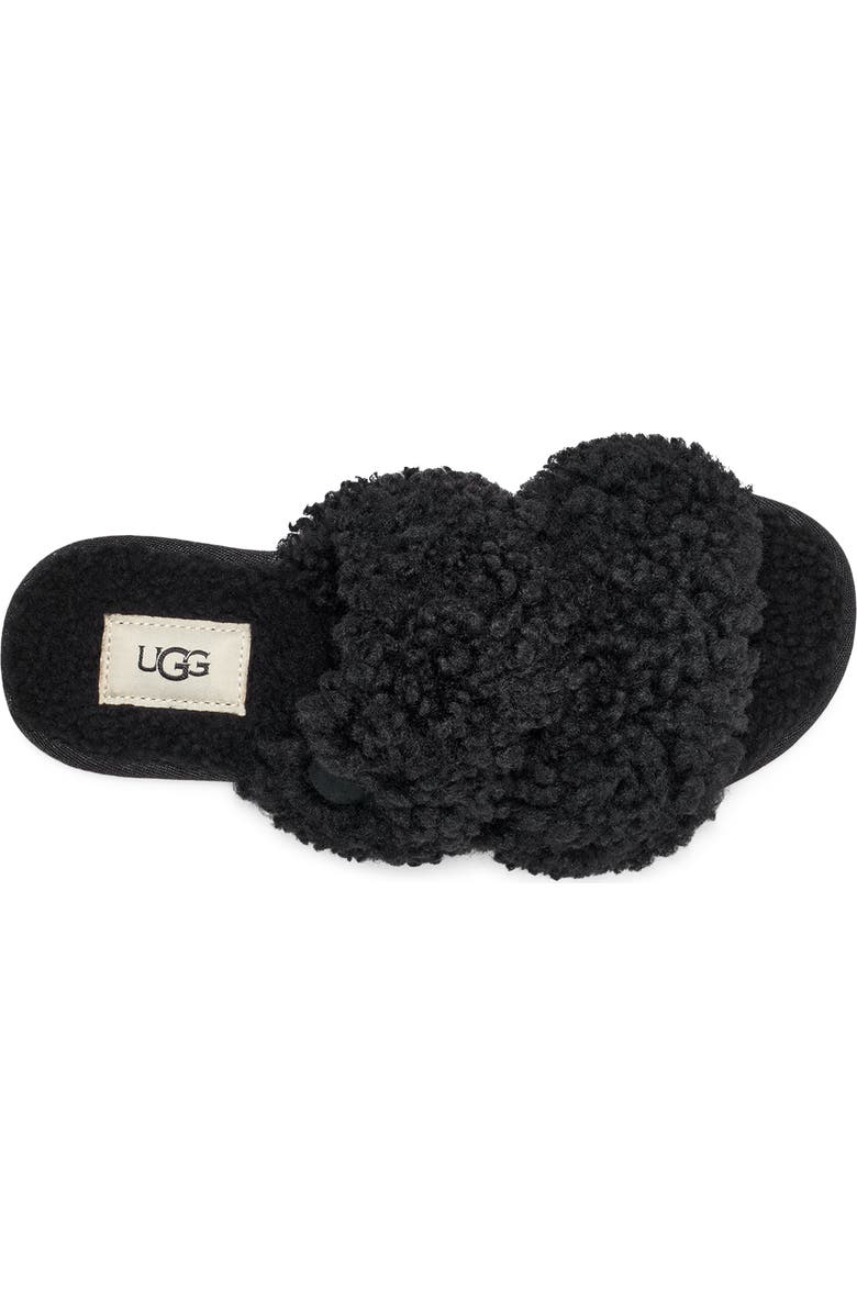 UGG<sup>®</sup> Maxi Curly Genuine Shearling Scuffetta Slipper, Alternate, color,