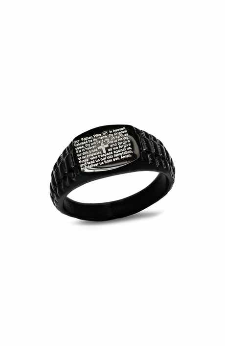 Our Father Signet Ring