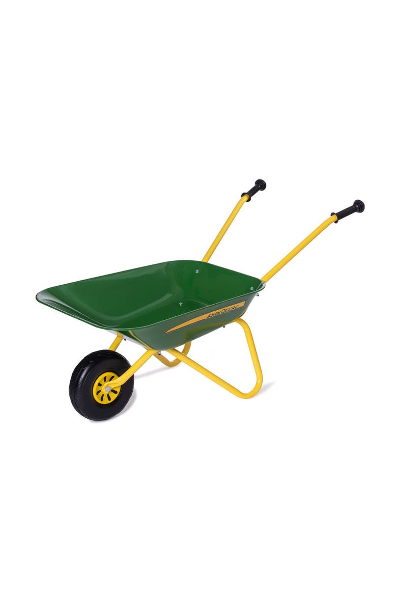 John Deere Children's Wheelbarrow, Main, color, Green