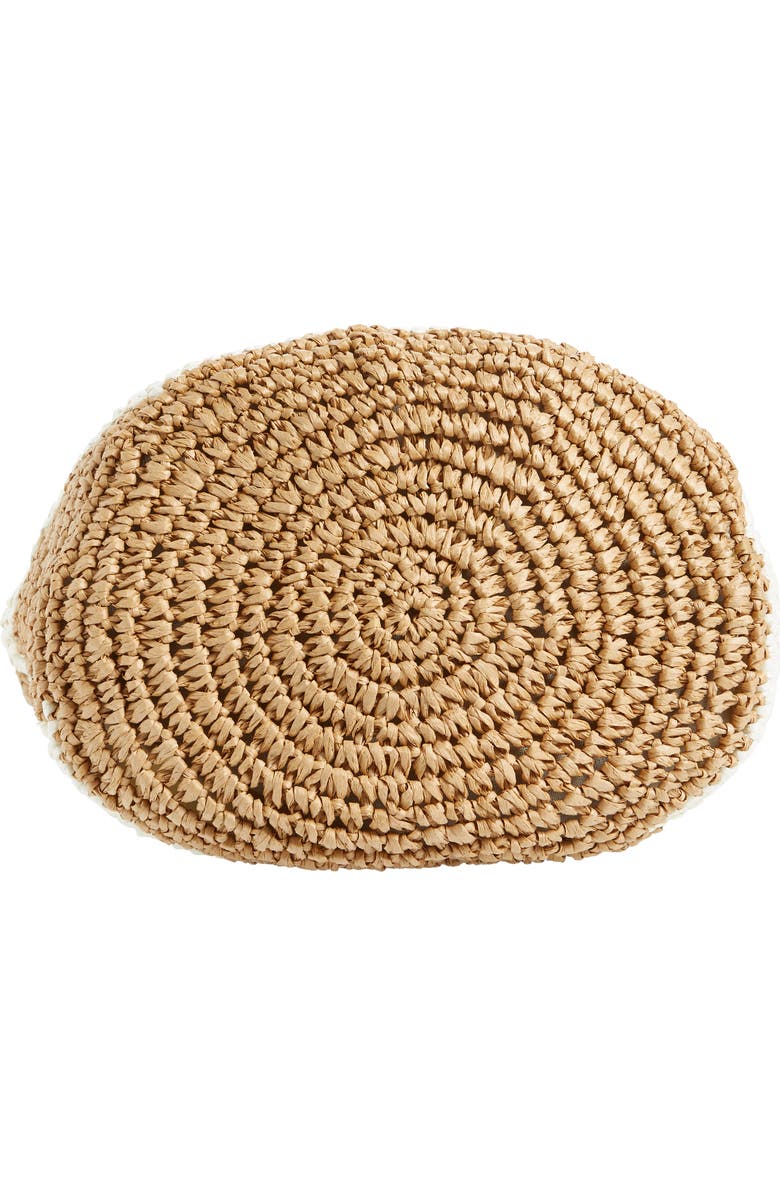 BTB Los Angeles Demi Diagonal Straw Shoulder Bag, Alternate, color,